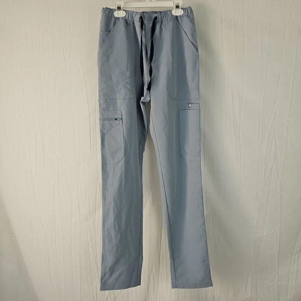 Figs Technical Collection Pisco Basoc Scrub Pants Men's Size XS Light Blue